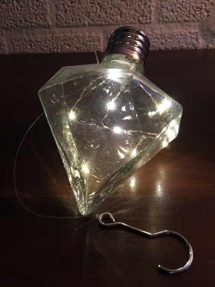 LED hanglamp glas,  hangend model, prachtig sfeervol!!